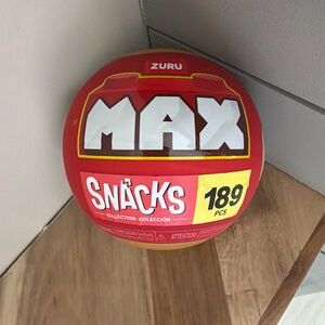 ZURU MAX Snacks Building Set - Red